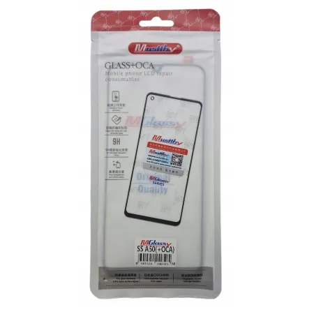 Szybka Ekranu Szkło Szkiełko LCD KLEJ OCA SAMSUNG A50 MUSTTBY