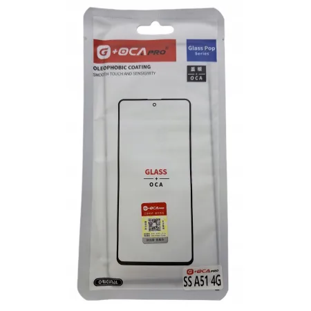 Szybka Ekranu Szkło Szkiełko LCD KLEJ OCA SAMSUNG A51 G + OCA PRO