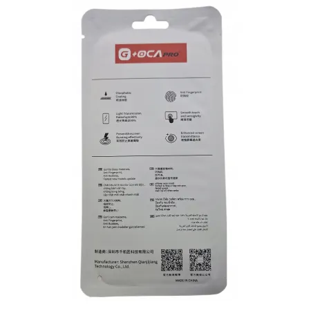 Szybka Ekranu Szkło Szkiełko LCD KLEJ OCA SAMSUNG A70 G + OCA PRO