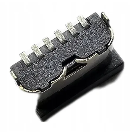 ZŁĄCZE GNIAZDO ŁADOWANIA PORT USB TYP C 6 PIN PIONOWE NR 1 / długość 5 mm