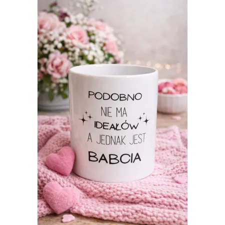 Kubek dla Babci z nadrukiem – idealny prezent na Dzień Babci 330ml