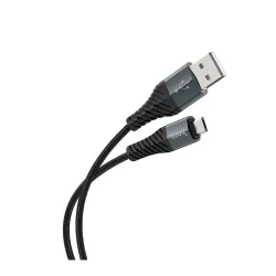 Kabel USB A do Micro USB Hoco 2,4A 1 m X38 czarny