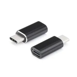 Adapter Lightning (żeński) do Typ C (męski) czarny