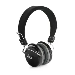 Słuchawki przewodowe nauszne Jack 3,5 mm Art AP-60MD czarne