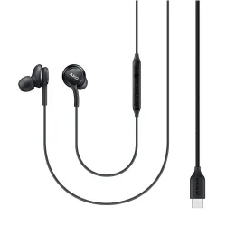 Oryginalne Słuchawki przewodowe douszne USB C Samsung AKG IC-100BBEGEU blister czarne