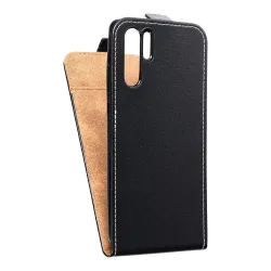 Etui z klapką pionowe na Huawei P30 PRO Slim Flexi Fresh czarne