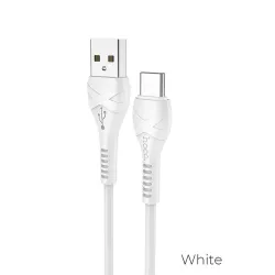 Kabel USB A do USB C Hoco 1 m X37 biały