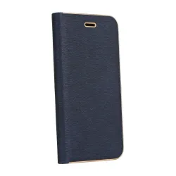Etui z klapką na iPhone 7 / 8 / SE 2020 / SE 2022 Luna Book Gold granatowe