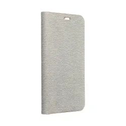 Etui z klapką na Samsung A51 Luna Book Gold srebrne