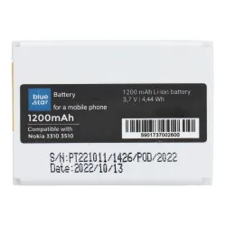 Bateria do Nokia 3310 / 3510 1200 mAh Blue Star