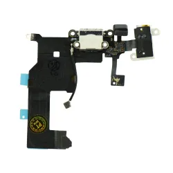 Taśma do iPhone 5 ze złączem ładowania biały