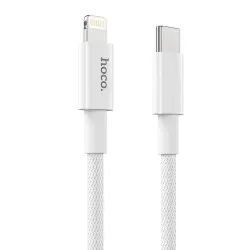 Kabel USB C do Lightning Hoco PD 3A 20W 1 m X56 biały