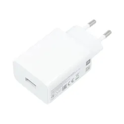 XIAOMI oryginalna ładowarka sieciowa USB A QC3.0 3A 33W MDY-11-EZ biała bulk