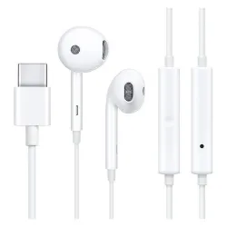 Oryginalne Słuchawki przewodowe doszune USB C Oppo MH147 bulk białe