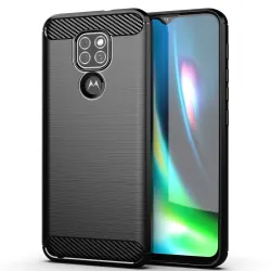 Etui na Motorola Moto G9 PLAY / E7 PLUS Carbon czarne