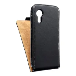 Etui z klapką pionowe na Samsung Xcover 5 Slim Flexi Fresh czarne
