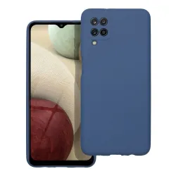 Etui na Samsung A12 Silicone niebieskie
