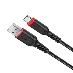 Kabel USB A do USB C Hoco QC 3A 1 m X59 czarny