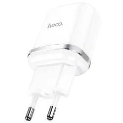 Ładowarka sieciowa do telefonu Hoco USB A QC3.0 3A 18W N3 biała