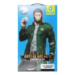 Szkło Hartowane 5D do iPhone 13 PRO / 14 Mr. Monkey Glass (Anti-Glare Strong Matte) czarne