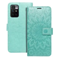 Etui z klapką na Xiaomi Redmi 10 / 10 2022 Mezzo Book mandala zielony