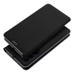 Etui z klapką na Samsung A53 5G Luna Book Carbon czarne