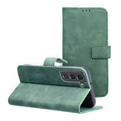Etui z klapką na Samsung A13 4G Tender Book zielone