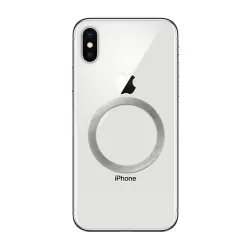 Blaszki uniwersalne / ring / magnesy magnetyczne kompatybilny z MagSafe srebrne