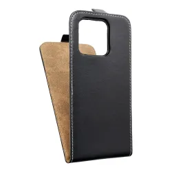 Etui z klapką pionowe na Xiaomi Redmi 10C Slim Flexi Fresh czarne