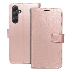 Etui z klapką na Samsung A54 5G Mezzo Book mandala złoto-różowe