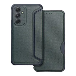 Etui z klapką na Samsung A54 5G Razor Book ciemnozielone
