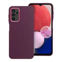 Etui na Samsung A13 4G Frame fioletowe