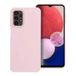 Etui na Samsung A13 5G / A04S Frame pudrowy róż