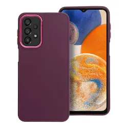 Etui na Samsung A23 5G Frame fioletowe