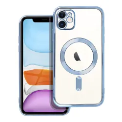 Etui na iPhone 11 Electro Mag Cover zgodne z MagSafe niebieskie