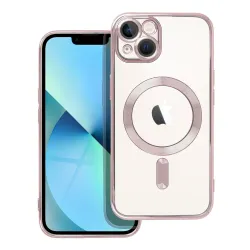 Etui na iPhone 13 Electro Mag Cover zgodne z MagSafe złoto różowe