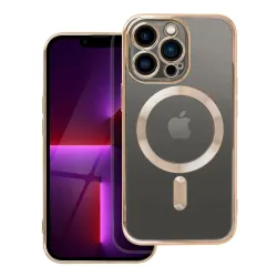 Etui na iPhone 13 PRO Electro Mag Cover zgodne z MagSafe złote