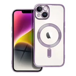 Etui na iPhone 14 Electro Mag Cover zgodne z MagSafe fioletowy