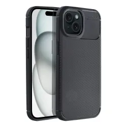 Etui na iPhone 15 Carbon Premium czarne