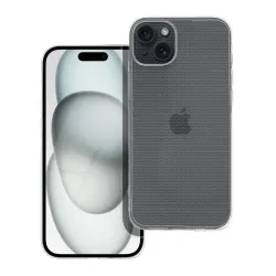 Etui na iPhone 15 PLUS Clear Case 2 mm (camera protection) transparentne