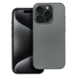 Etui na iPhone 15 PRO Metallic szare