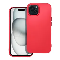 Etui na iPhone 15 Soft czerwone