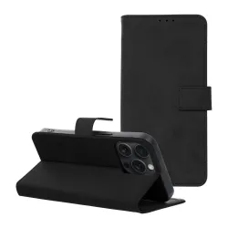 Etui z klapką na iPhone 15 PRO MAX Tender Book czarne