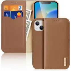 DUX DUCIS kabura HIVO do IPHONE 15 Plus brązowa