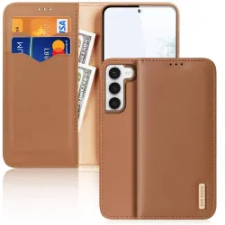 DUX DUCIS kabura HIVO do SAMSUNG S23 Plus brązowa