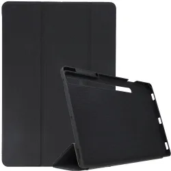 DUX DUCIS etui DOMO składane z miejscem na rysik do SAMSUNG Tab S8 Plus (X800/X806)/S7FE(T730/T736B)/S7 Plus (T970/T976B) czarne