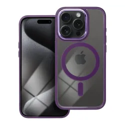 Etui na iPhone 15 PRO Color Edge Mag Cover zgodne z MagSafe fioletowe