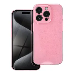 Etui na iPhone 15 PRO Clear Case 2 mm Blink różowe