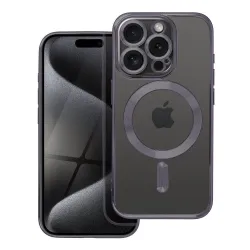 Etui na iPhone 15 PRO Electro Mag Cover zgodne z MagSafe czarne