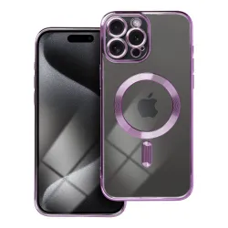 Etui na iPhone 15 PRO MAX Electro Mag Cover zgodne z MagSafe fioletowy